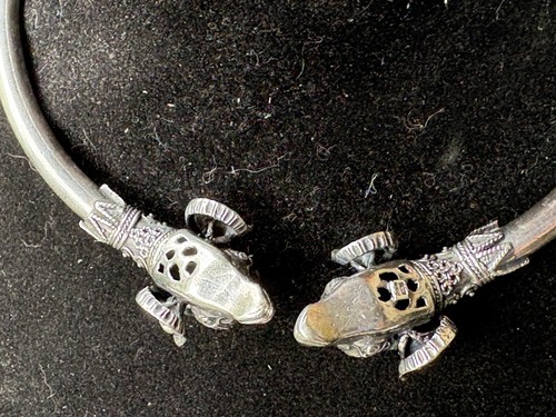 ILIAS LALAOUNIS Création -parure Collier Torque Bracelet Bague Têtes De Béliers - Imagen 11 de 15