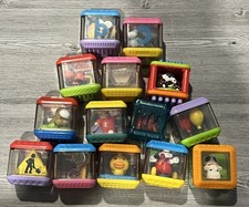 Lot Of 14 Vintage Fisher Price Peek A Boo Blocks - FREE SHIP! Lot Of 14 Vintage Fisher Price Peek A Boo Blocks - FREE SHIP! - Image 1