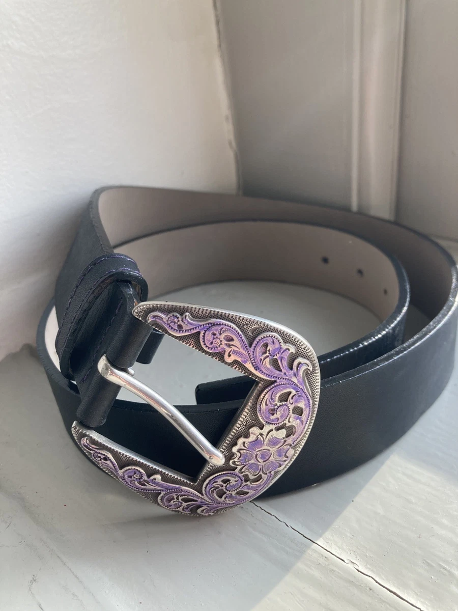 Purple Floral Belts for Women for sale | eBay display picture 1
