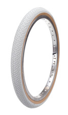 Kenda K55 freestyle tread BMX bicycle gumwall tire - 20" X 1.75 - WHITE