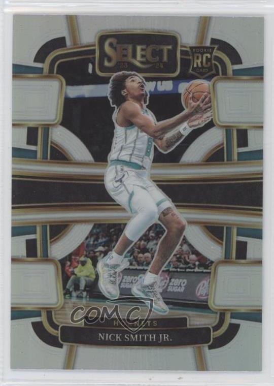 2023-24 Panini Select Concourse Silver Prizm Nick Smith Jr #89 1dq4