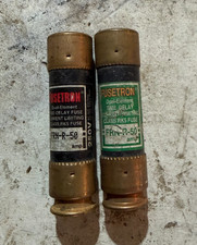 Fusetron FRN-R-50 50Amp Fuse - Time Delay Current Limiting RK5 250V Lot of 2 