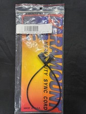 Paramount Heavy Duty 1 foot straight Flash Sync cord 2-1S, PC to Household -B3
