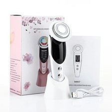 7 in 1 Face Lift Devices EMS RF Microcurrent Skin Rejuvenation Women Facial Mass