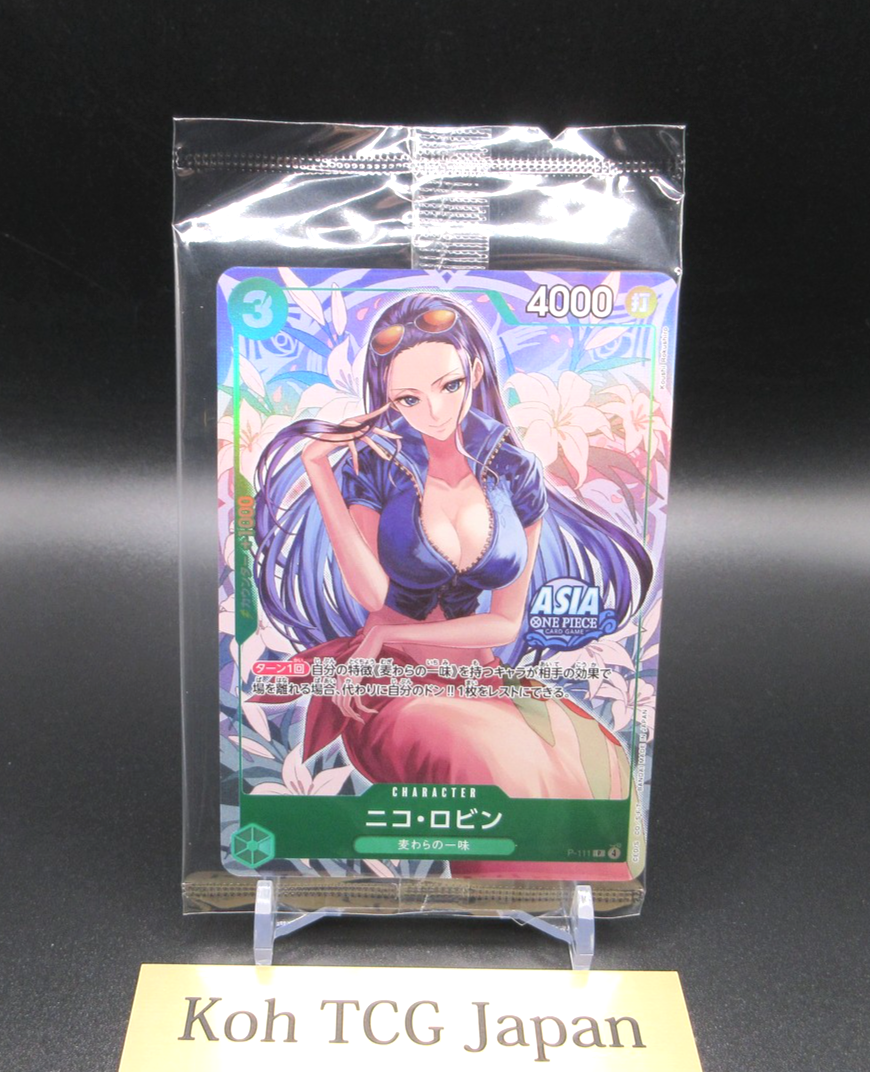 Nico Robin P-111 ASIA PROMO One Piece Mini-tin Pack Set vol.2