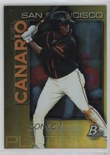2020 Bowman Platinum Wal-Mart Top Prospects Gold 22/50 Alexander Canario 13iq