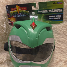 Playmates Toys Power Rangers Re-Ignition Green Ranger Mask Adjustable