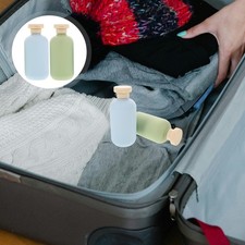 3Pcs Reusable Pe Travel Bottles for Shampoo Conditioner Lotion Portable Storage