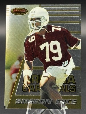 1996 Bowman's Best Simeon Rice Rookie #151 IT1028