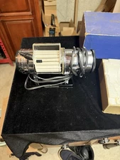 Vintage Mid Century Modern Model Jet Engine Desk Fan made by swank