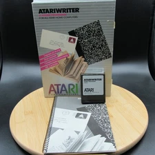ATARIWRITER WORD PROCESSOR Atari 400/800/XL/XE Writer cartridge manual and box