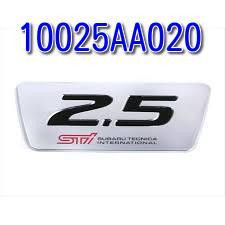 Subaru Genuine WRX STi Forester legacy XV 2.5 trunk badge emblem decal OEM Japan