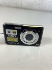 Sony DSC W210 12.1MP Full HD Digital Camera Manual Charger Case 2GB Card Tested