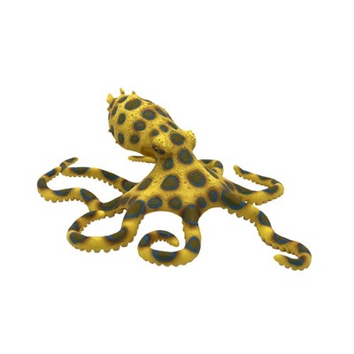 Bullyland 67510 Oktopus Blau-Ring 12 cm Wasserwelt