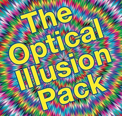 THE OPTICAL ILLUSION PACK By Janet Sacks - Hardcover **BRAND NEW**