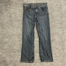 Cody James Jeans Kids 16 Blue Straight Stretch Denim Adjustable Waist