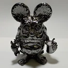 Funko Rat Fink Chrome Vinyl Figure 2019 FM190611 Ad Icons Chrome 4in