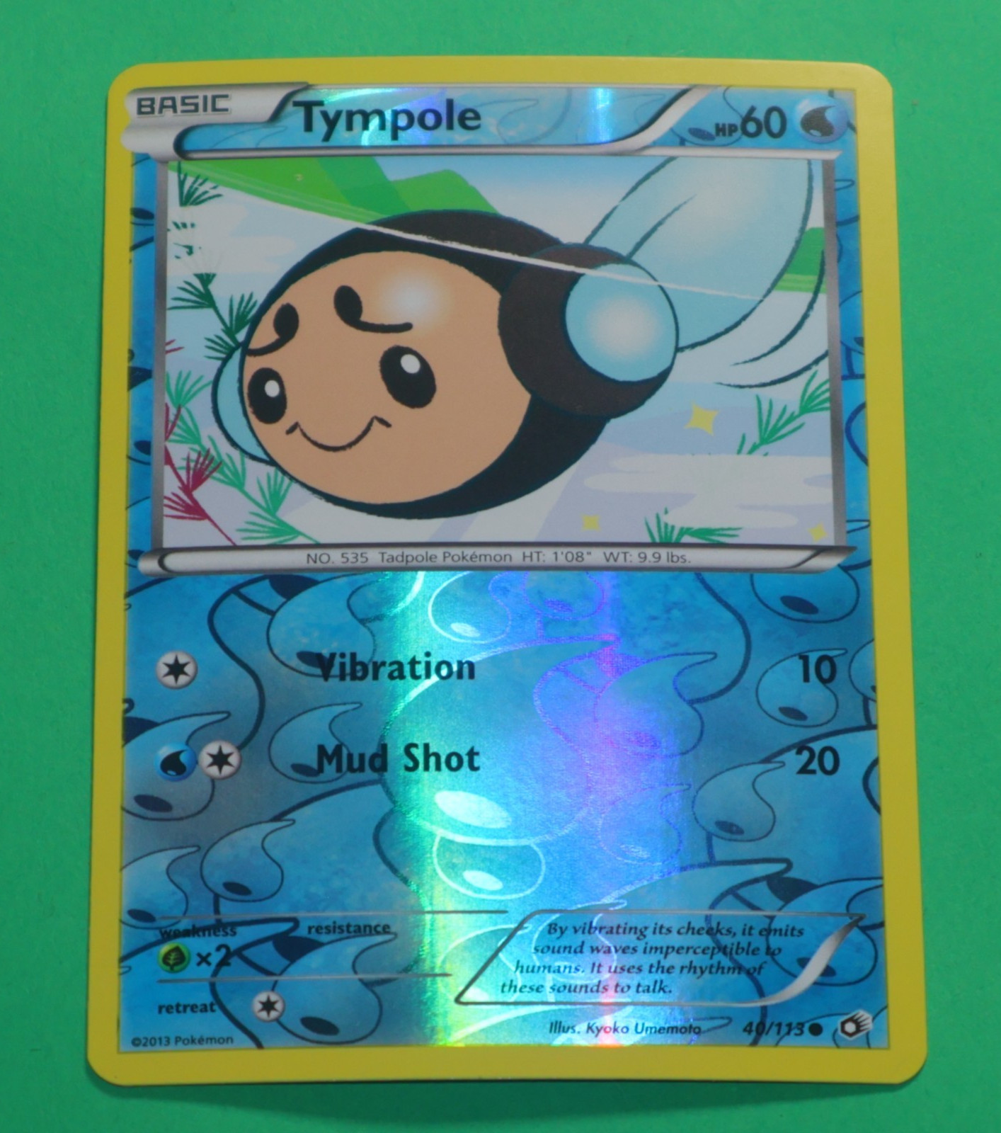 Legendary Treasures #40/113 Tympole Reverse Holo Pokemon