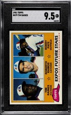 1981 Topps Baseball #479 Tim Raines RC SGC 9.5
