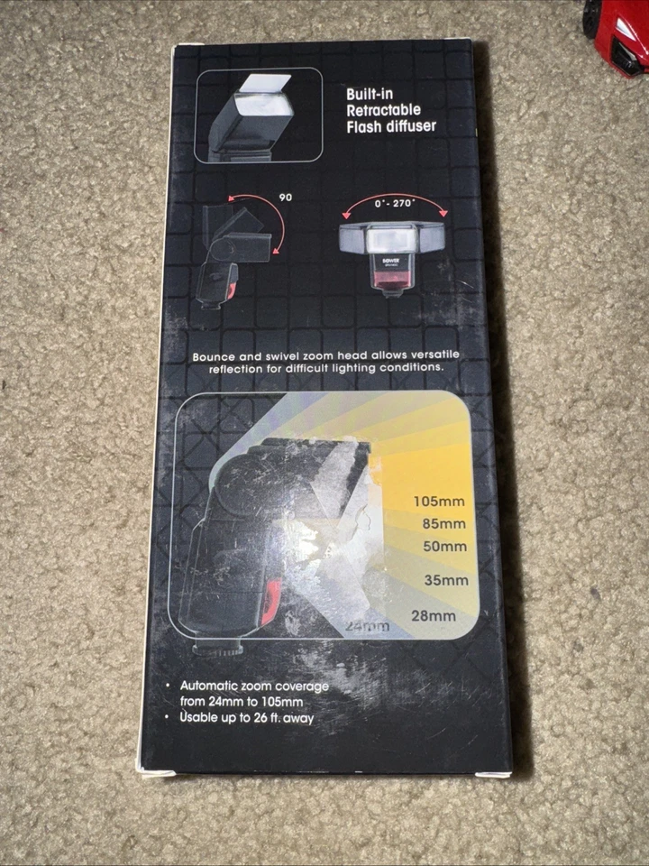 Bower Digital Autofocus DSLR Flash for Canon SFD740C - Image 3 of 4