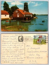 The Old Mill Langstone Postcard