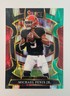 Michael Penix Jr. Black And Green Concourse Prizm Shock 2025 Panini Select