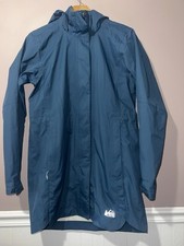 nice REI PEAK 25 L LONG RAIN JACKET womens small HIKING OUTDOORS