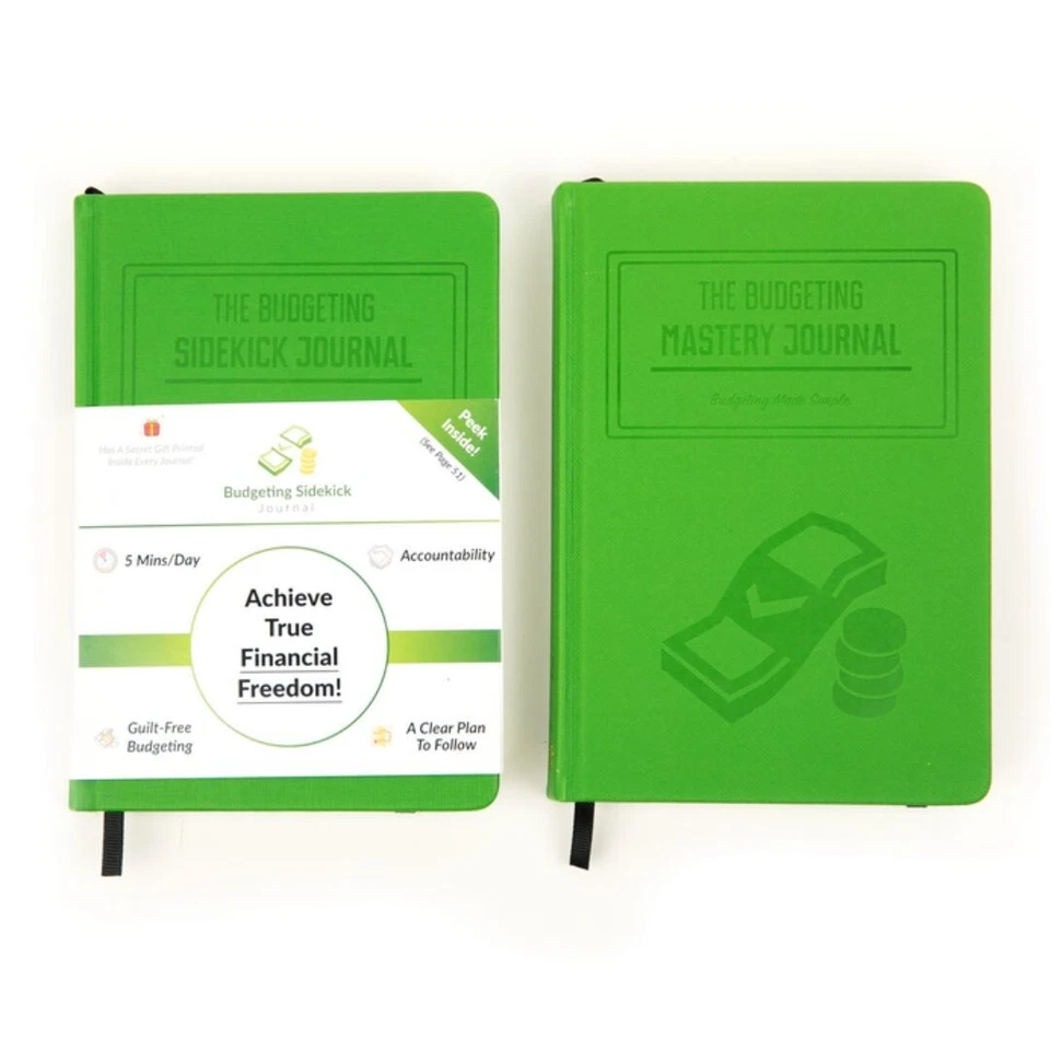 The Budgeting Sidekick Journal (Vol. 1 & 2) by Habit Nest. Budgeting Made Simple