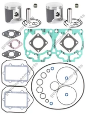Ski-Doo Renegade 600 HO Dual Ring Pistons Gasket Kit Bearings Std 72mm 2003-2008