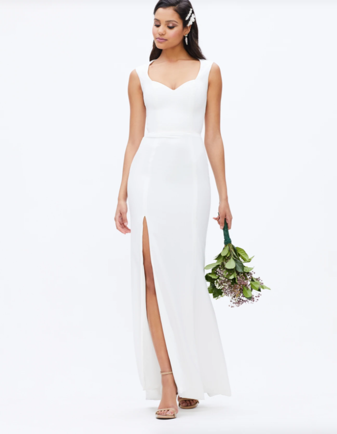 dress the population monroe dress Dress the Population Monroe Side Slit Gown-Size Large (LK# 1 154 A)