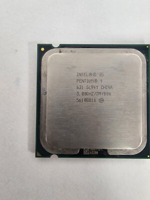 intel 05 pentium 4 631 sl94y china