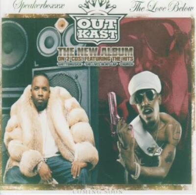 OutKast: Speakerboxxx / The Love Below 2-Disc Set PROMO w/ Art