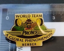 World Team ProYo A Global Phenomenon Member YoYo Lapel Pin - Vintage 90's