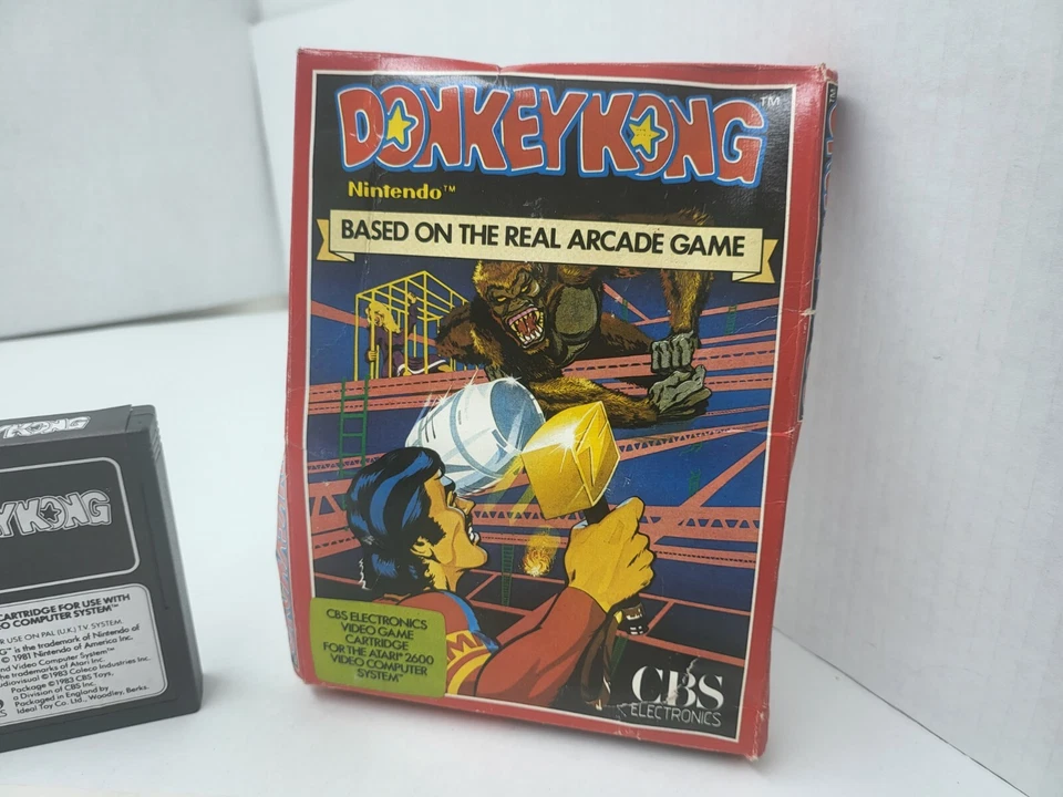 DONKEY KONG CIB PAL FOR ATARI 7800 PLUS + 2600 + & RETRON 77 #M16 - Image 4 of 4