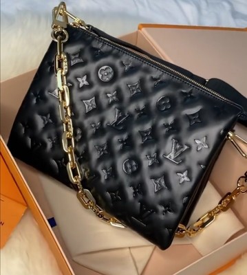 Louis Vuitton bag Black with gold chain. The Sexiest In Perfect Condition | eBay