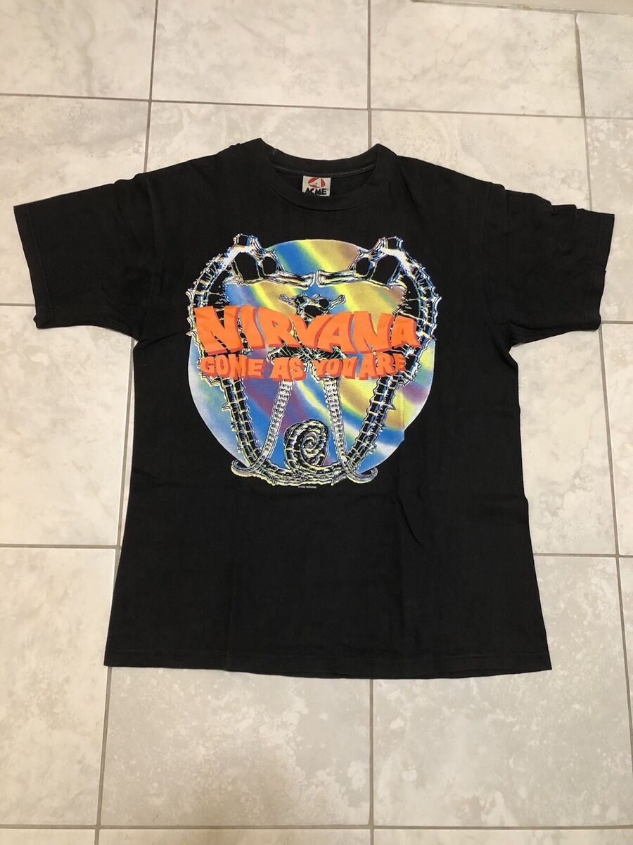 rare vintage 1992 Nirvana Come as you are Acme Australia rare vintage 1992 Nirvana Come as you are Acme Australia
