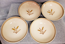 Unknown Golden Weat Pattern Fruit Bowls