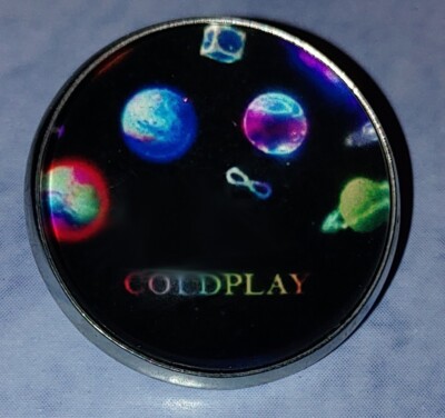 Coldplay: Music Of The Spheres kleiner Ansteckpin - Planeten