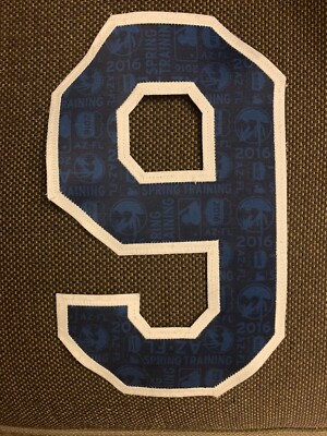 MLB 2016 Spring Training Authentic Two Layer Twill Jersey Number 6 or 9 