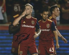 Real Salt Lake Albert Rusnak Autographed Signed 8x10 MLS Photo COA