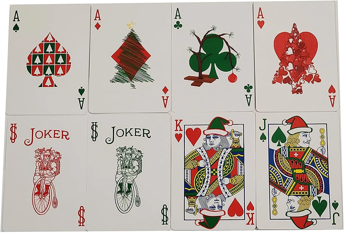 Bicycle christmas playing 2025 cards