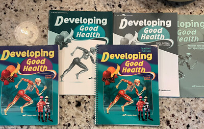 A Beka  Developing Good Health  2nd edition, 5 Book set 