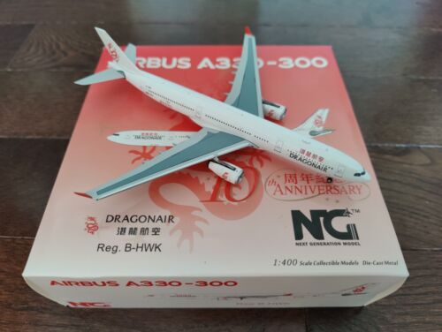 NG models 1/400 Dragonair A330-300 "10th Anniversary" B-HWK - 第 1/9 張圖片