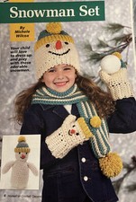  CHRISTMAS  Snowman Set  PATTERN 