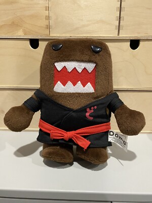 Domo Karate Ninja Plush Soft Toy 9'' 23cm Collectable Big Ten Entertainment 2000s