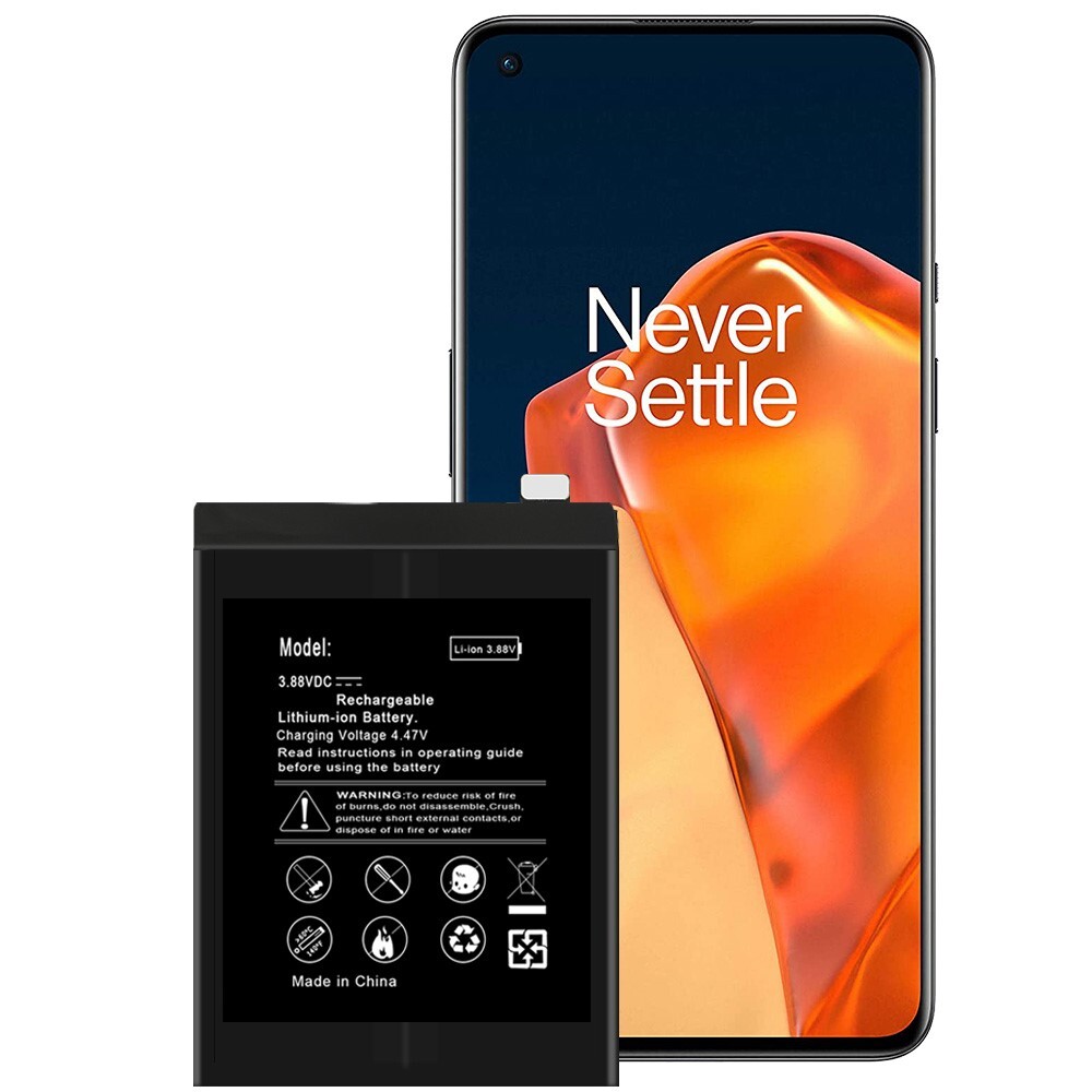 Top Ranking 4600mAh Replaceable Battery for Verizon/T-Mobile OnePlus 9 CellPhone