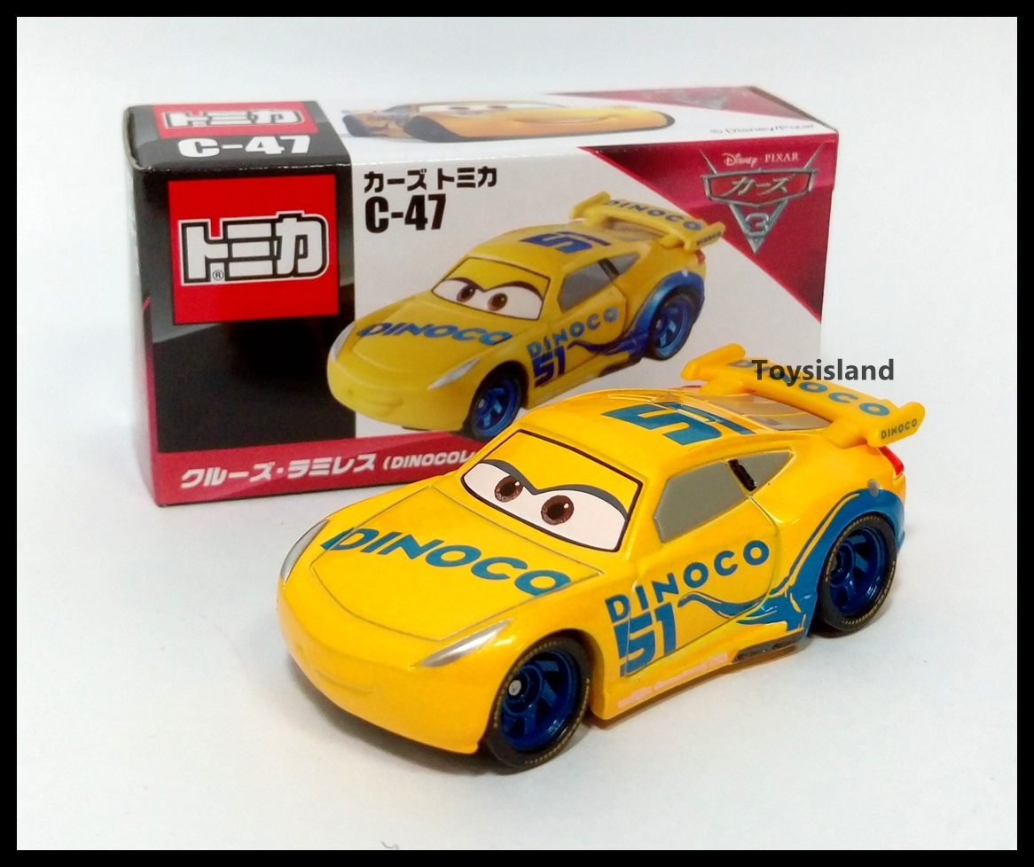 Tomica Disney C-47 CARS 3 Cruz Ramirez DINOCO Racing type 3 2017