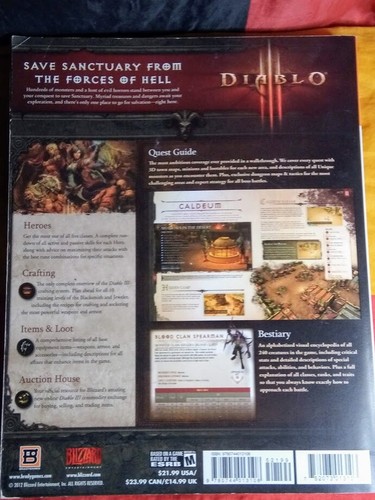 Diablo III (3) Signature Series Guide by BradyGames (Paperback, 2012) - Picture 2 of 4