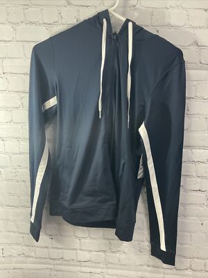 Asics Women s Lani Jacket Small Blue With Hoodie New With Tags