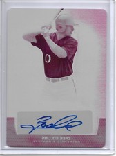 2017 Leaf Trinity ZACK COLLINS MAGENTA PRINTING PLATE AUTO RC #1/1 CHICAGO!!